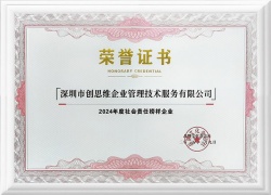 2024年度社會責任榜樣企業證書